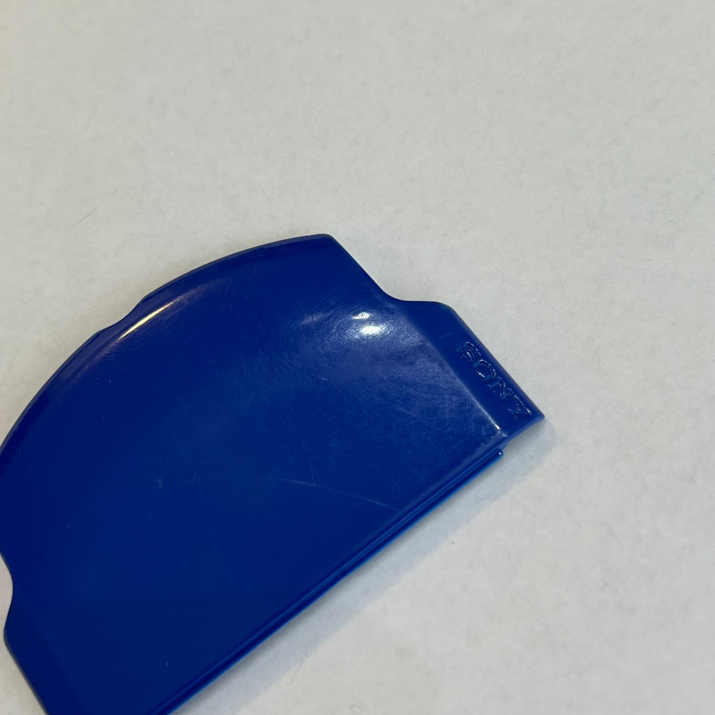 OEM White / Blue Sony PSP 3000 Battery Cover (#5)