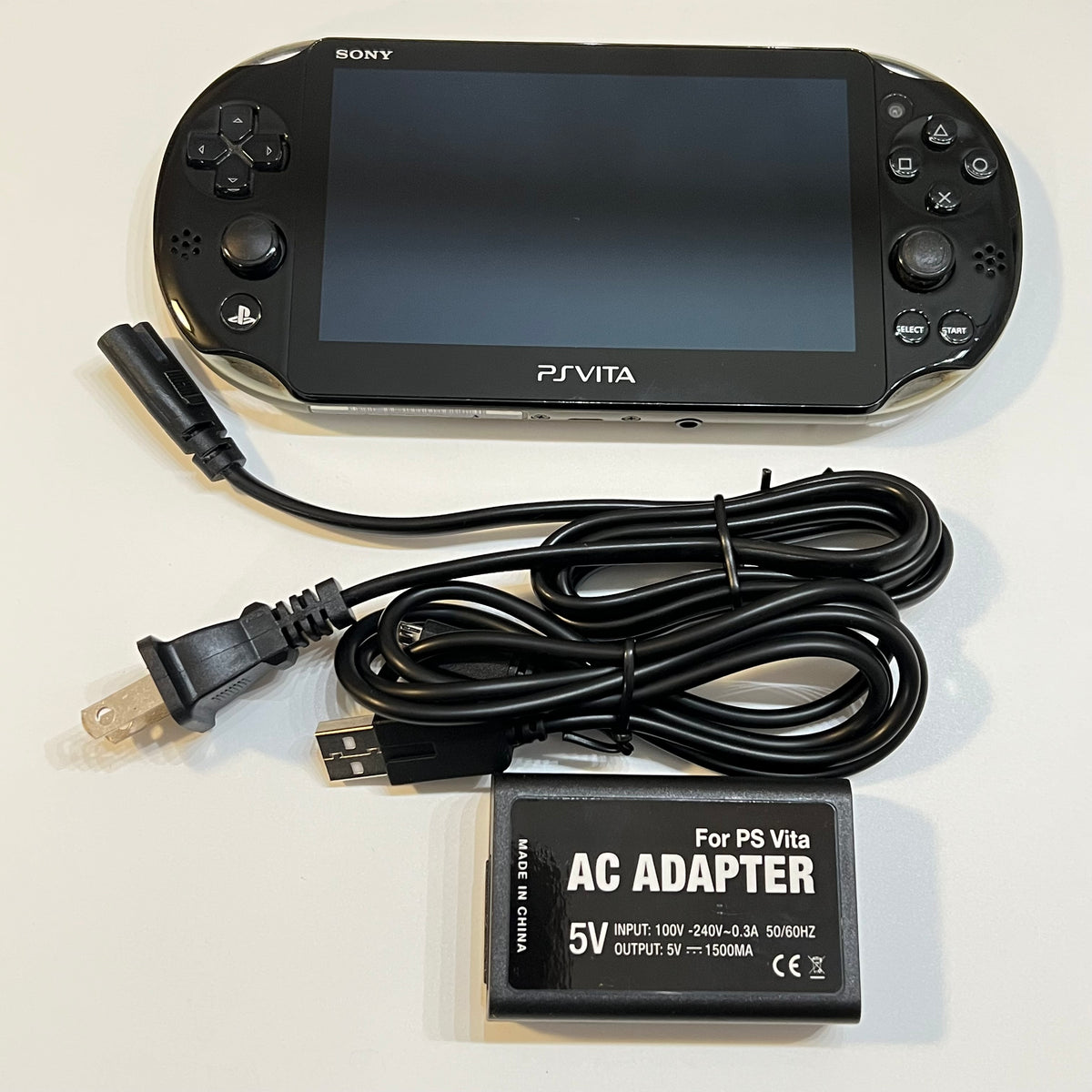 Khaki / Black Sony PS Vita 2000 System