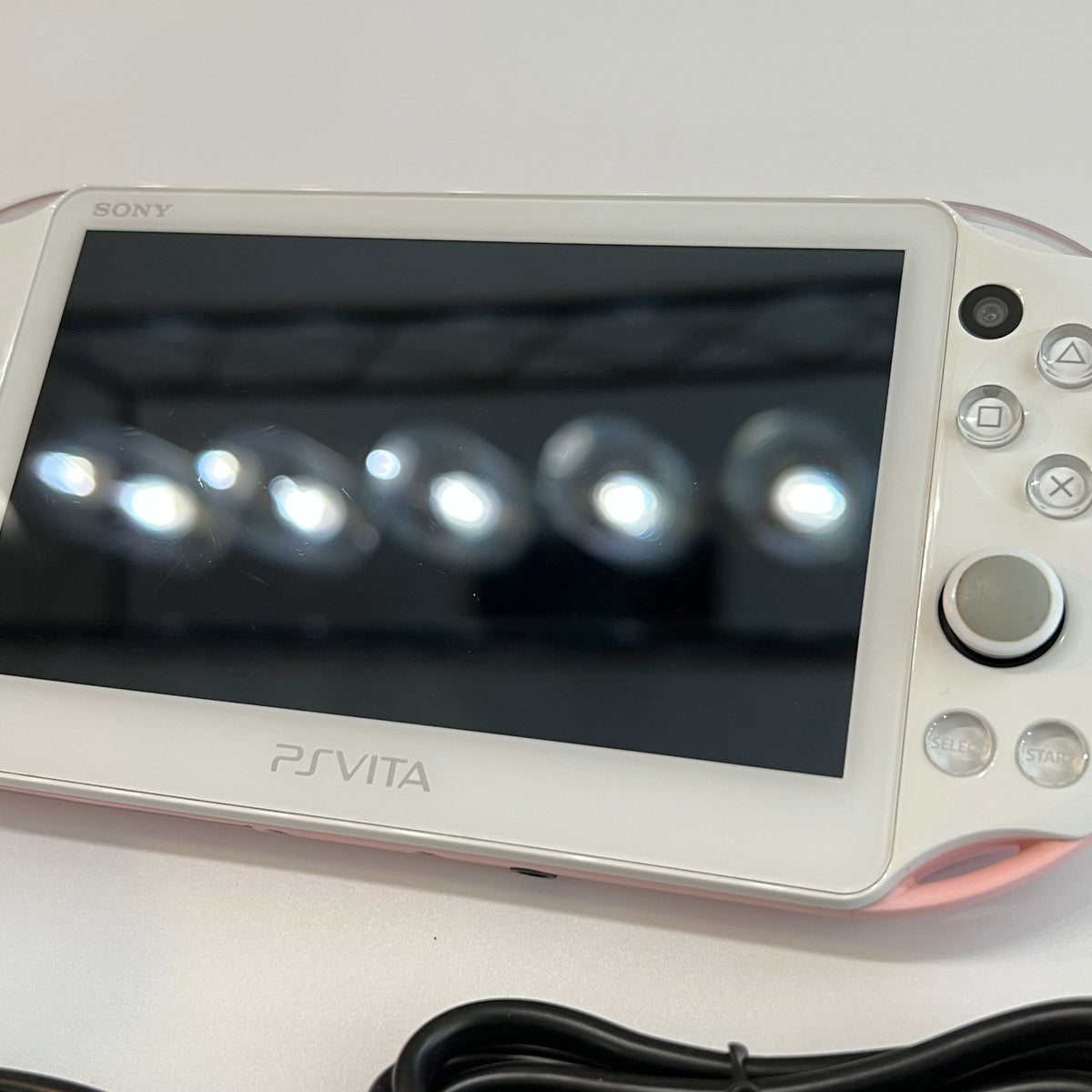 Light Pink / White Sony PS Vita 2000 System