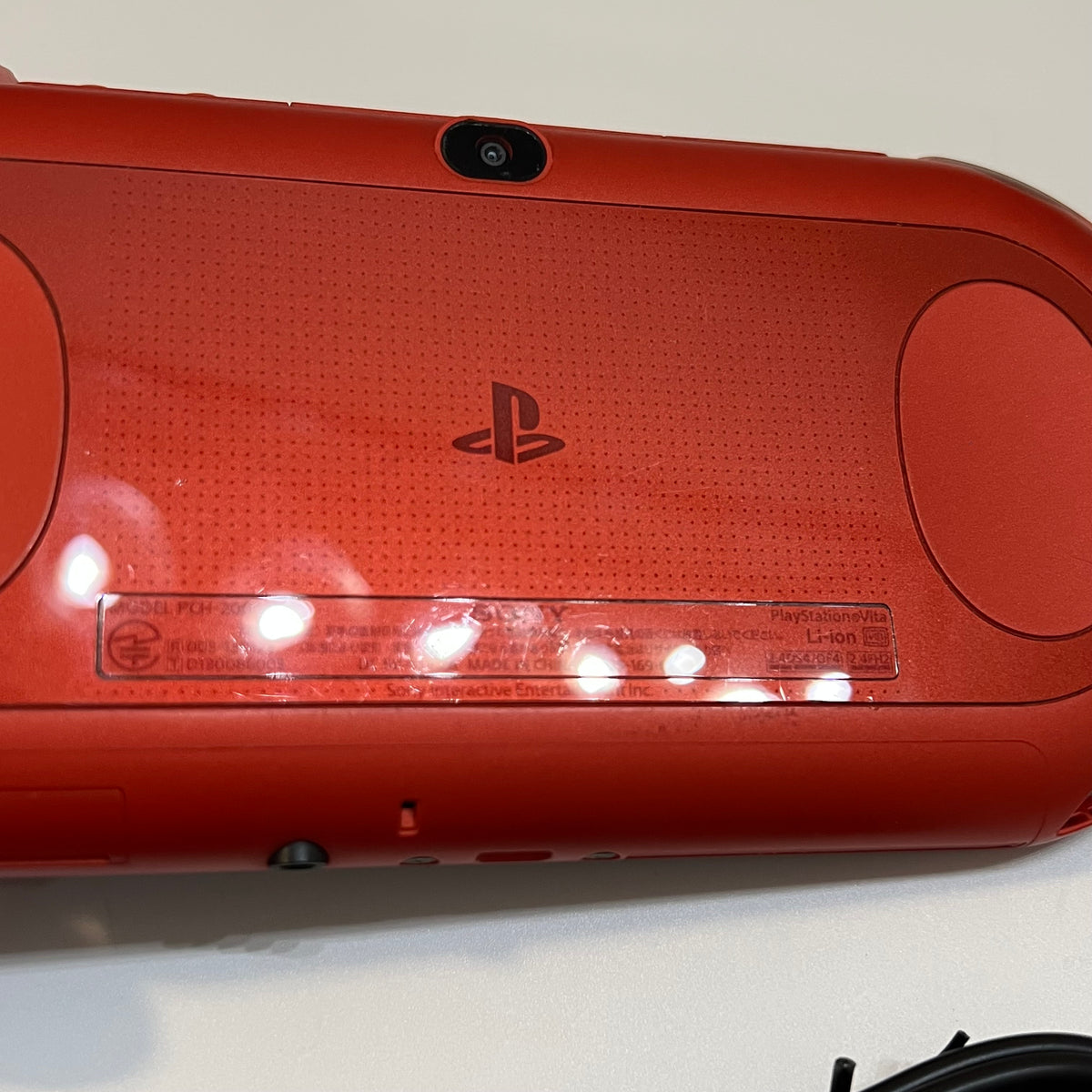 Metallic Red Sony PS Vita 2000 System