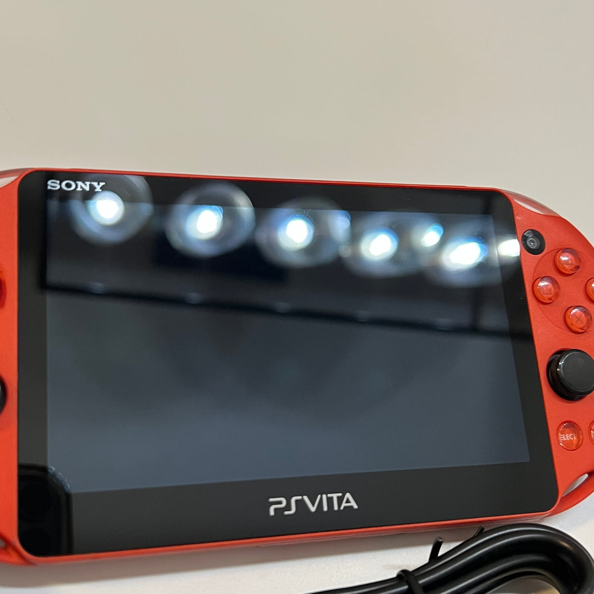 Metallic Red Sony PS Vita 2000 System