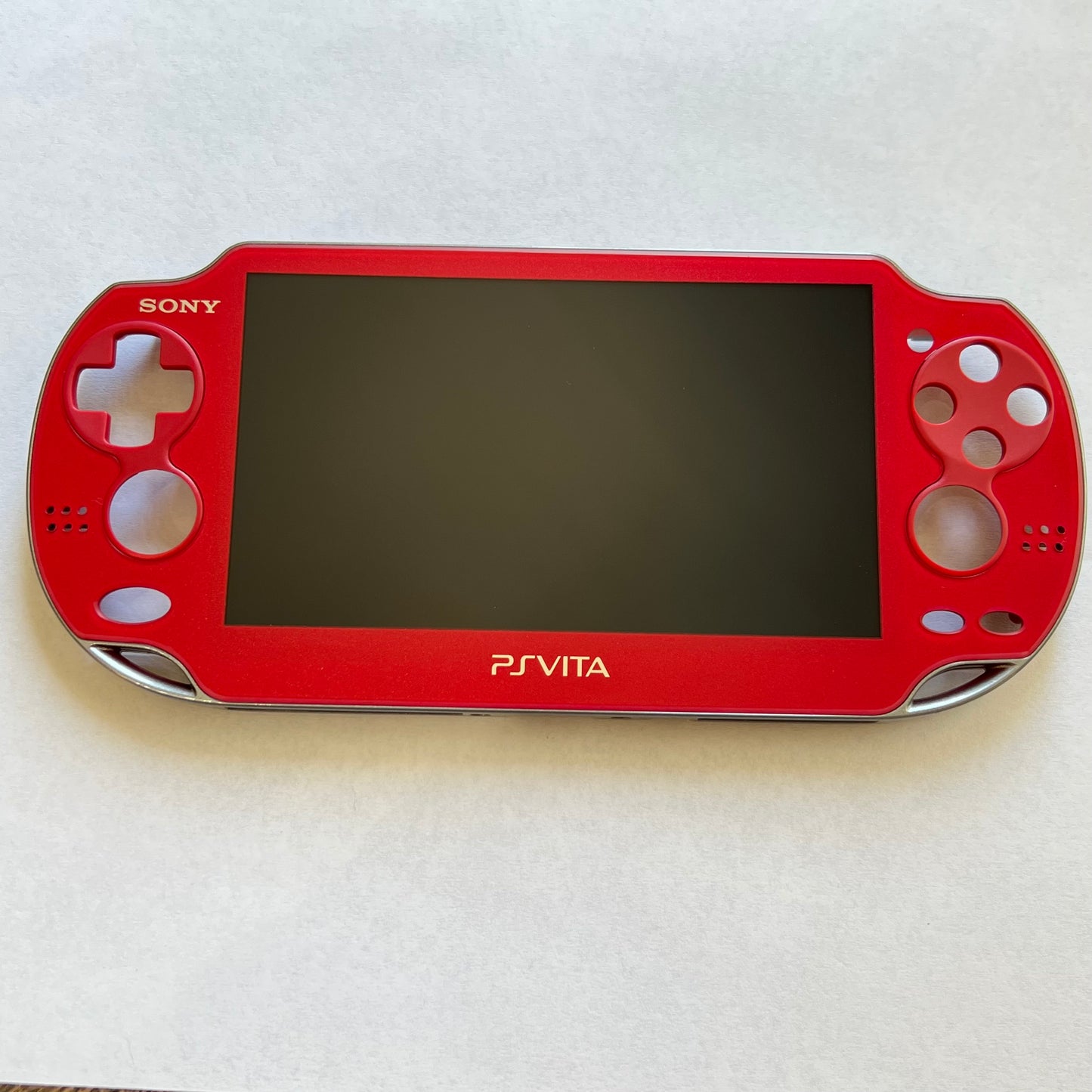 NEW Red PS Vita 1000 1100 Screen Front Assembly