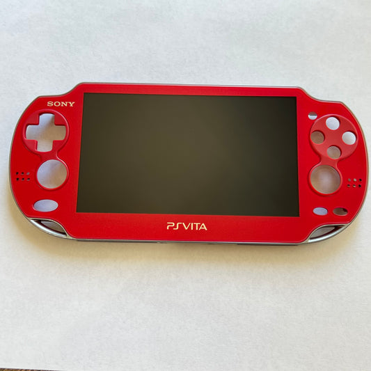 NEW Red PS Vita 1000 1100 Screen Front Assembly