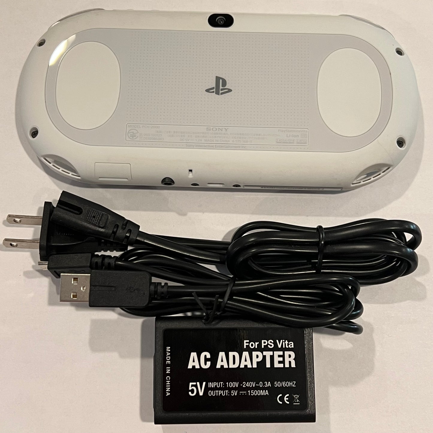 Glacier White Sony PS Vita 2000