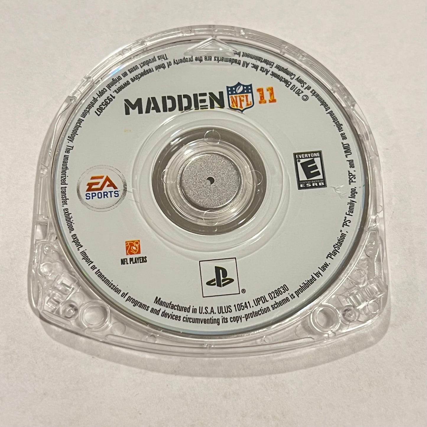 Madden NFL 11 (Sony PSP, 2010)