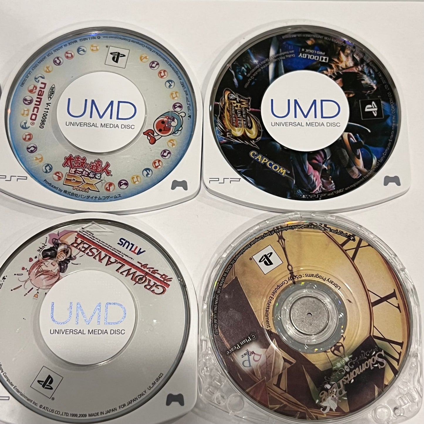 Lot of 9 Games (Sony PSP) Japan Import