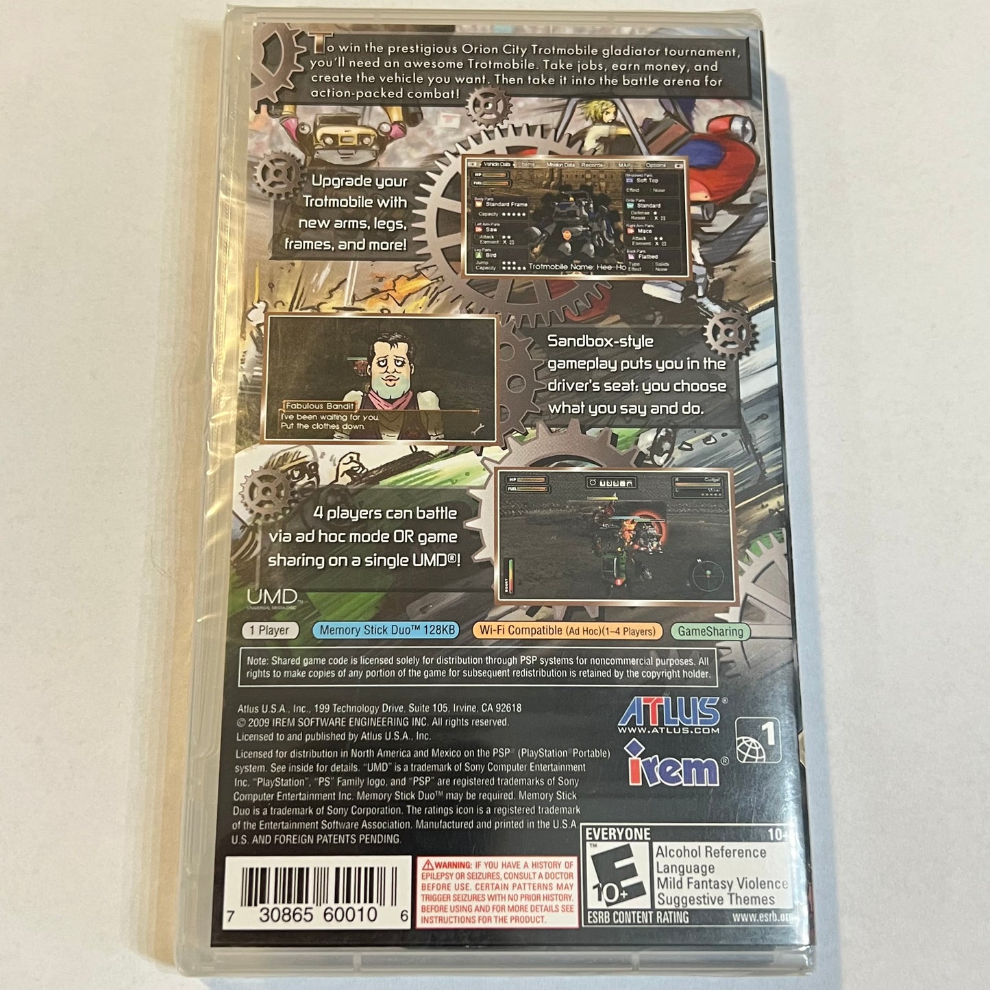 NEW Steambot Chronicles Battle Tournament (Sony PSP, 2009)