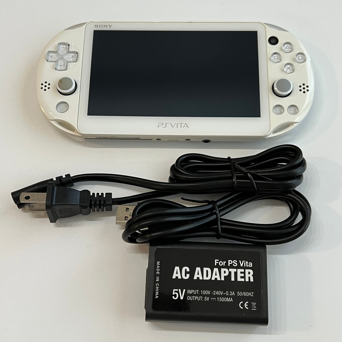 White Sony PS Vita 2000 System