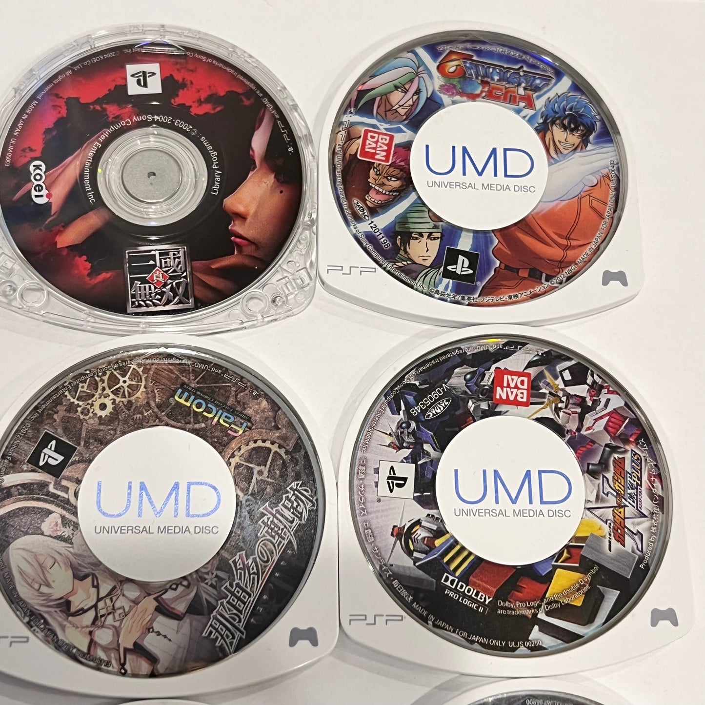 Lot of 9 Games (Sony PSP) Japan Import