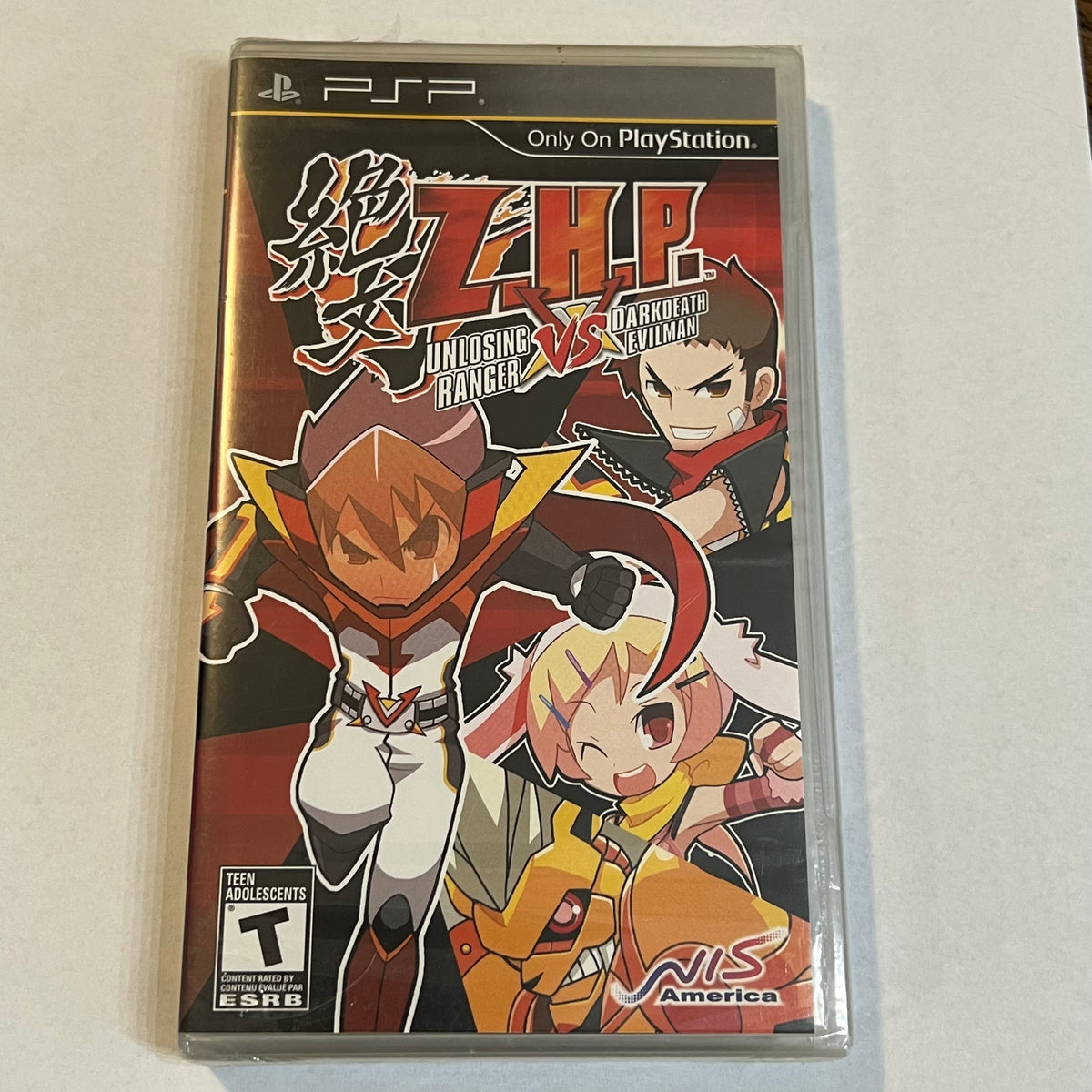 NEW Z.H.P.: Unlosing Ranger vs Darkdeath Evilman (Sony PSP, 2010)