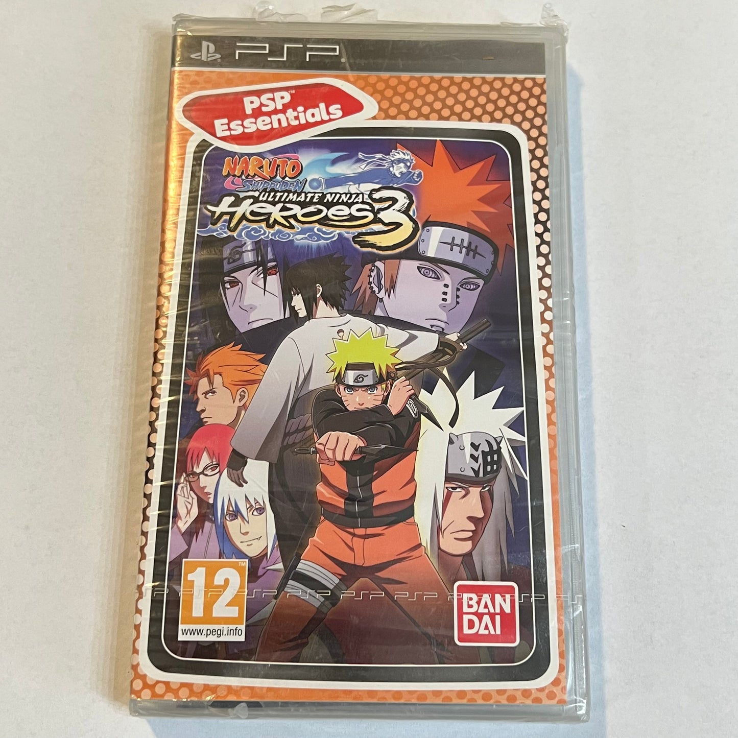 NEW Naruto Shippiden: Ultimate Ninja Heroes 3 (Sony PSP, 2011)