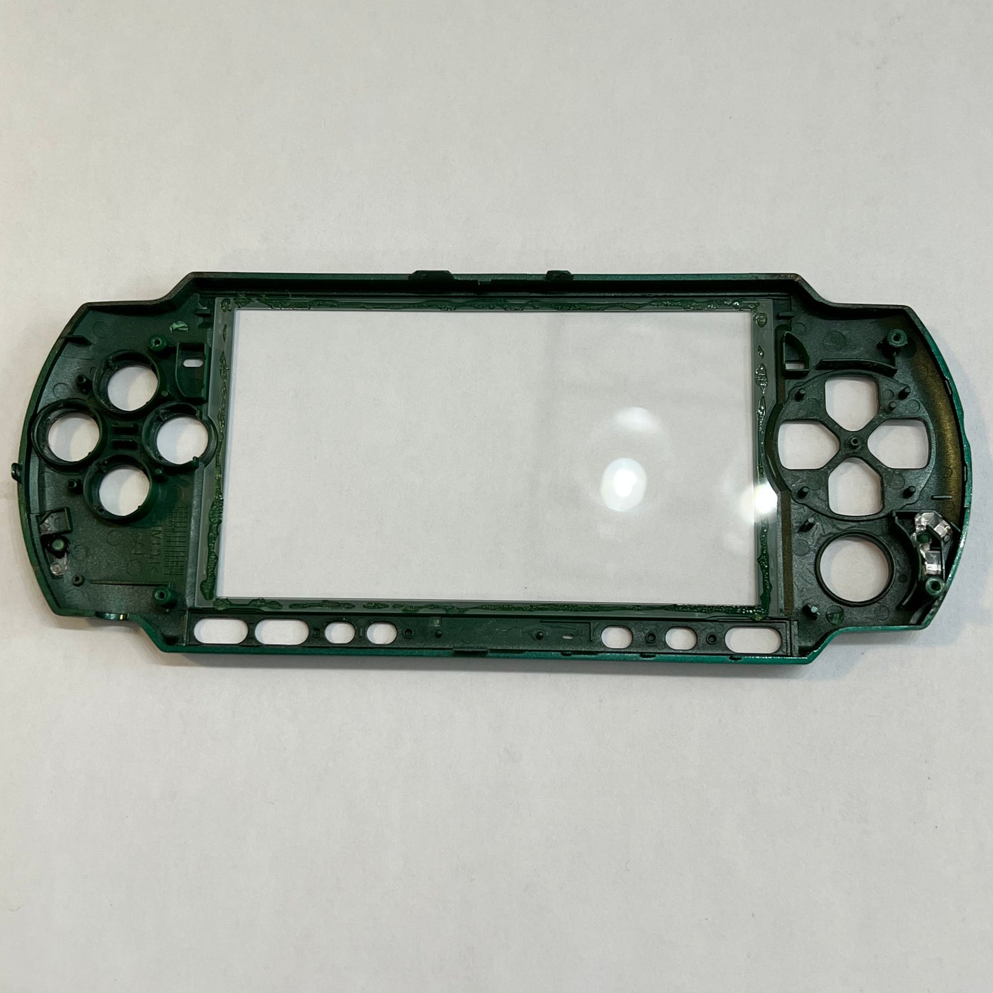 OEM Metallic Green Sony PSP 3000 Faceplate w/ Glass Lens (#2)