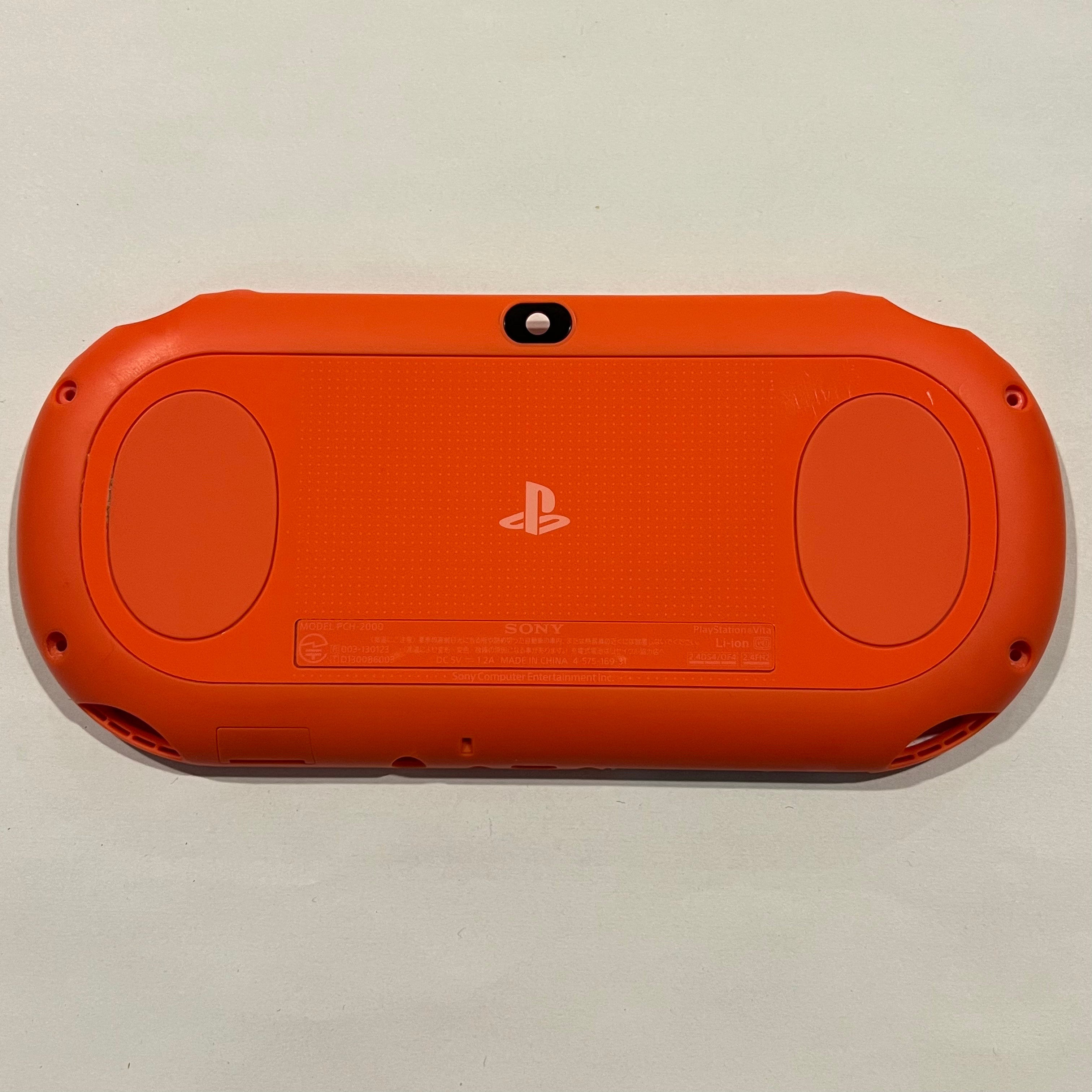 Psp Rear Photos OEM Sony PS Vita 2000 Neon Orange Rear Touchpad Casing – Everything PSP