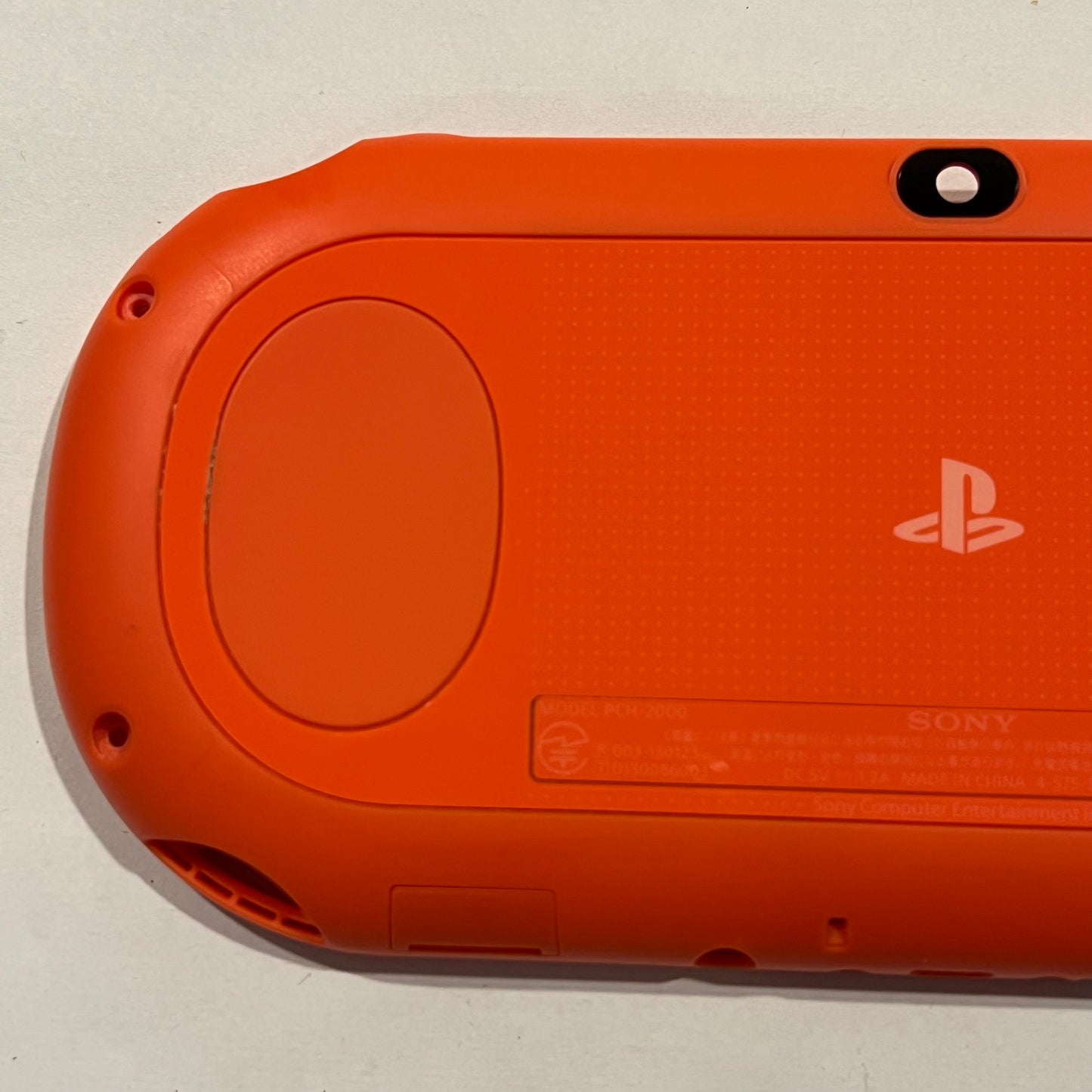 Psp Rear Photos OEM Sony PS Vita 2000 Neon Orange Rear Touchpad Casing – Everything PSP