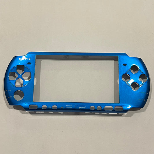 OEM Vibrant Blue Sony PSP 3000 Faceplate w/ Glass Lens