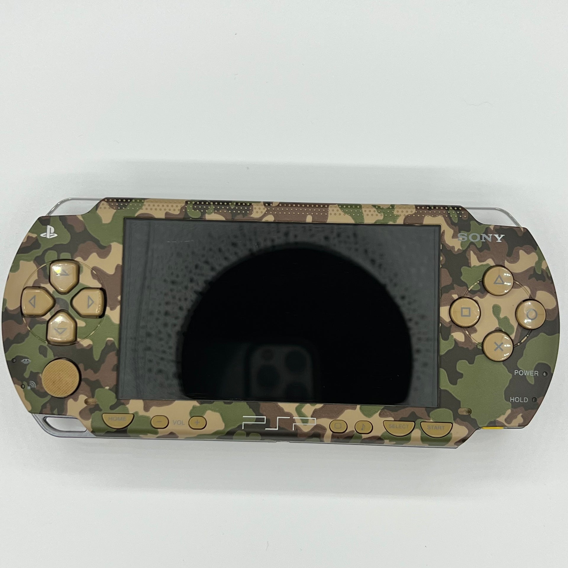 PSP1000型 Replacement Front Faceplate for PSP 1000 - Black Cover